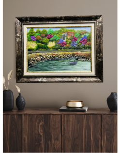 Yağlı Boya Kayıkçı Tablo