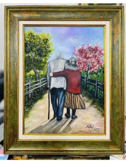 Yağlı Boya Daimi Sevgi Tablo