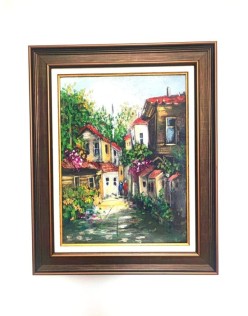 Yağlı Boya Huzur Sokak Tablo